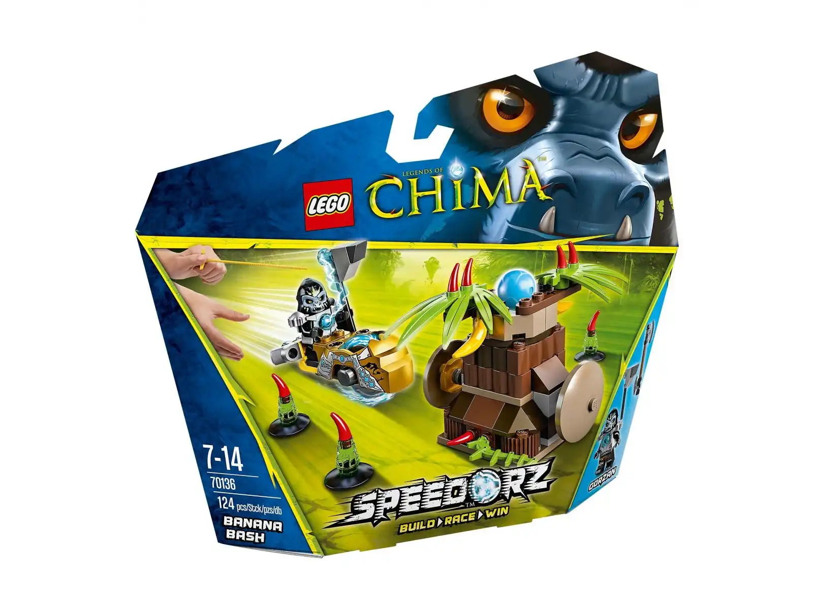 Zdjecie zestawu LEGO 70136 Legends of Chima Walka na banany 1