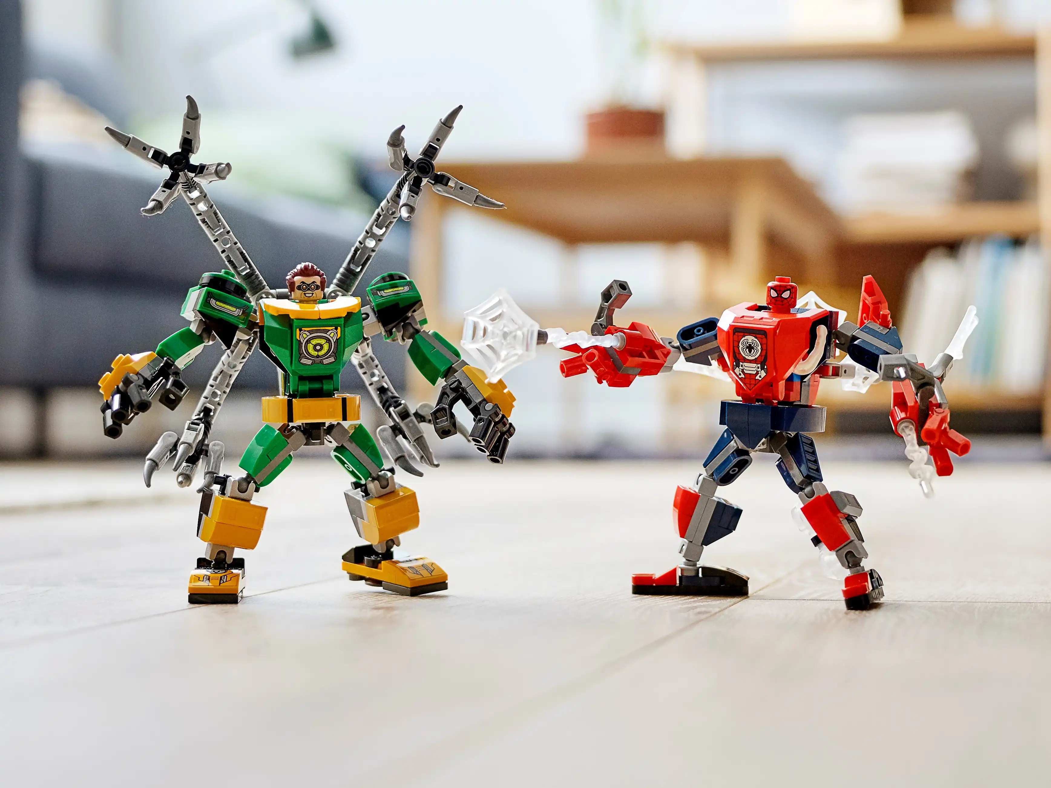 Zdjecie zestawu LEGO 76198 Spider-Man Bitwa mechów Spider-Mana i Doktora 1