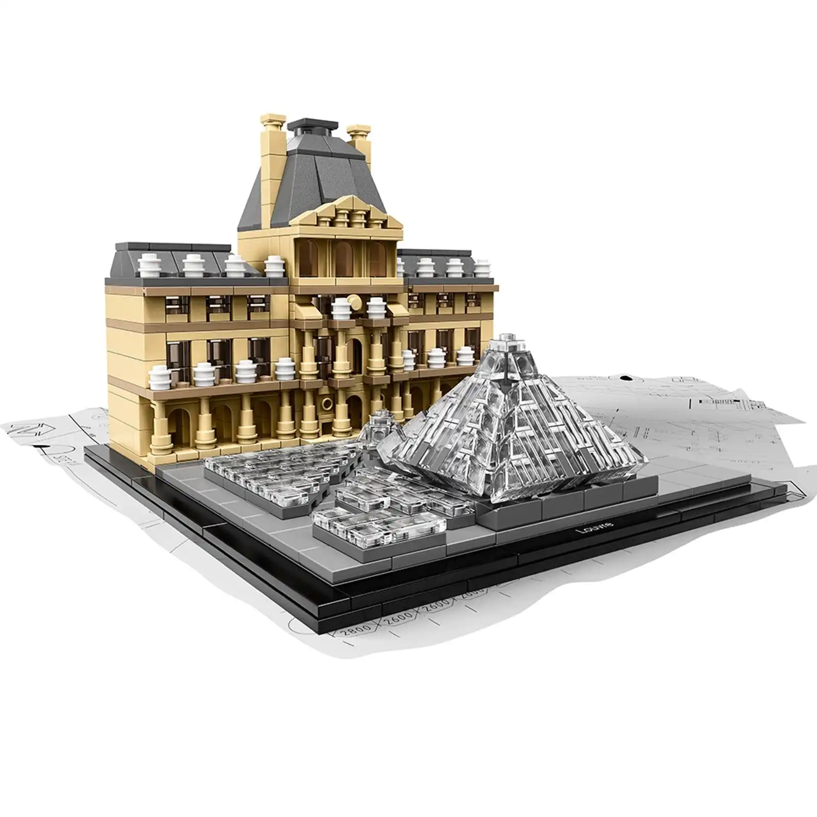 Zdjecie zestawu LEGO 21024 Architecture Luwr 1