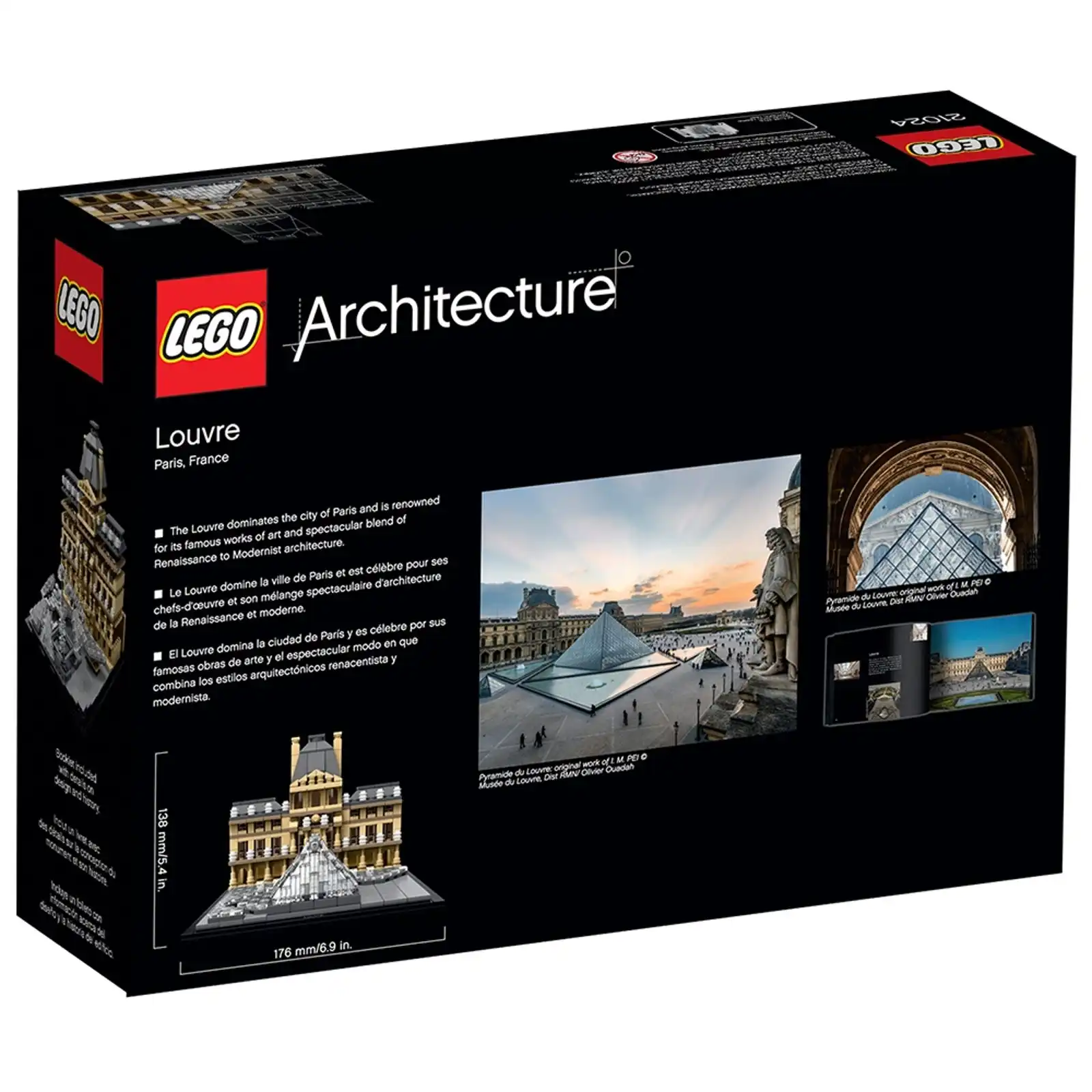 Zdjecie zestawu LEGO 21024 Architecture Luwr 2