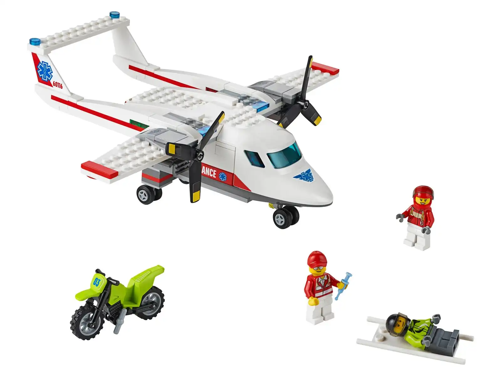 Zdjecie zestawu LEGO 60116 City Samolot ratowniczy 1