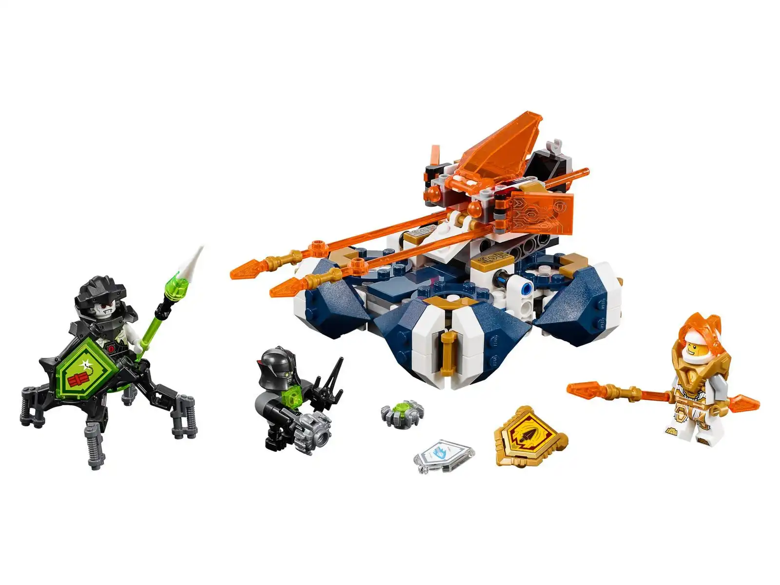 Zdjecie zestawu LEGO 72001 Nexo Knights Bojowy poduszkowiec Lance'a 1