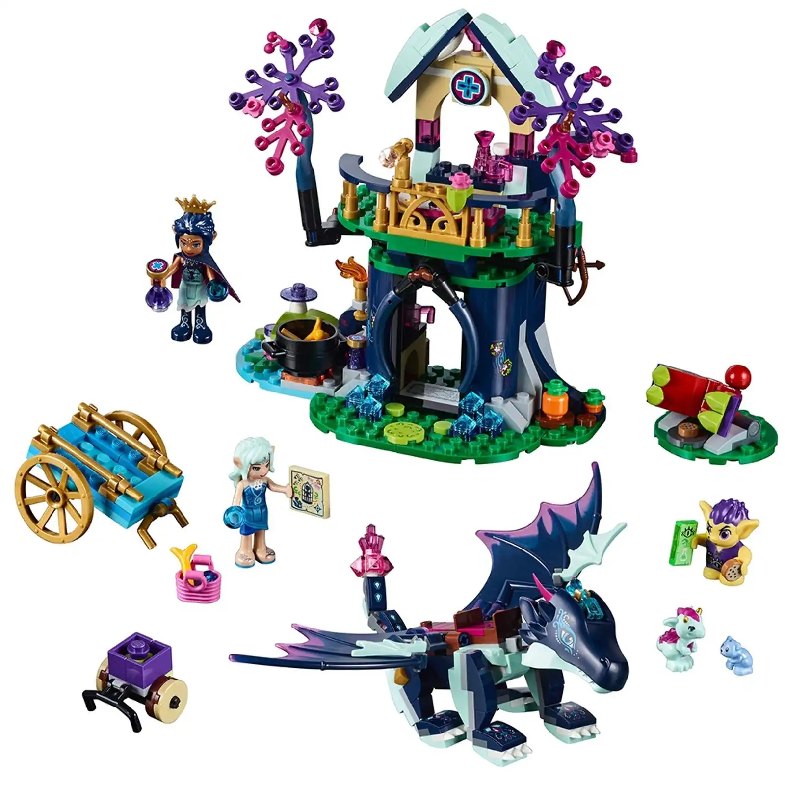 Zdjecie zestawu LEGO 41187 Elves Ukryta lecznica Rosalyn 1
