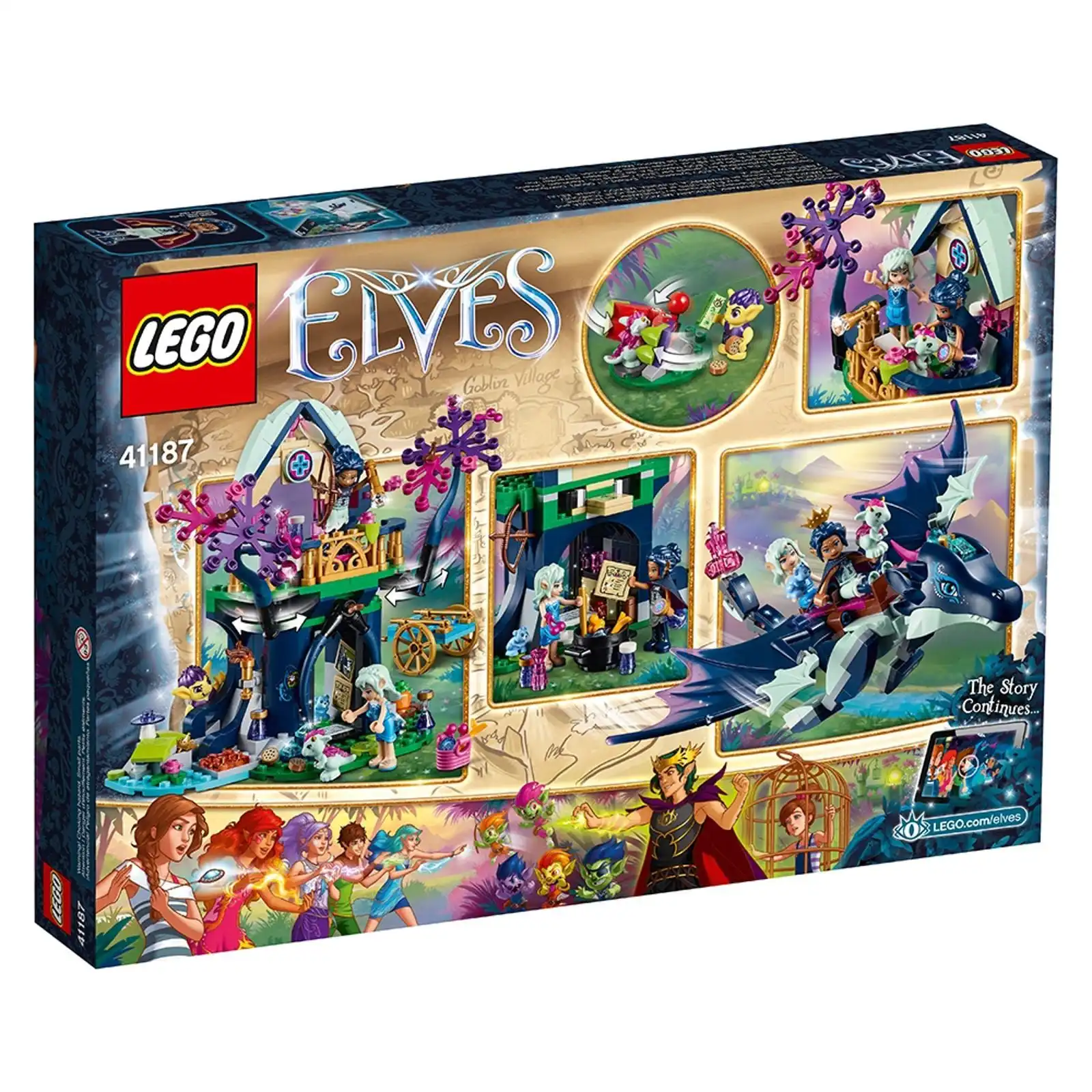 Zdjecie zestawu LEGO 41187 Elves Ukryta lecznica Rosalyn 2