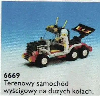 Zdjecie zestawu LEGO 6669 Town Terenowy samochód wyścigowy 1
