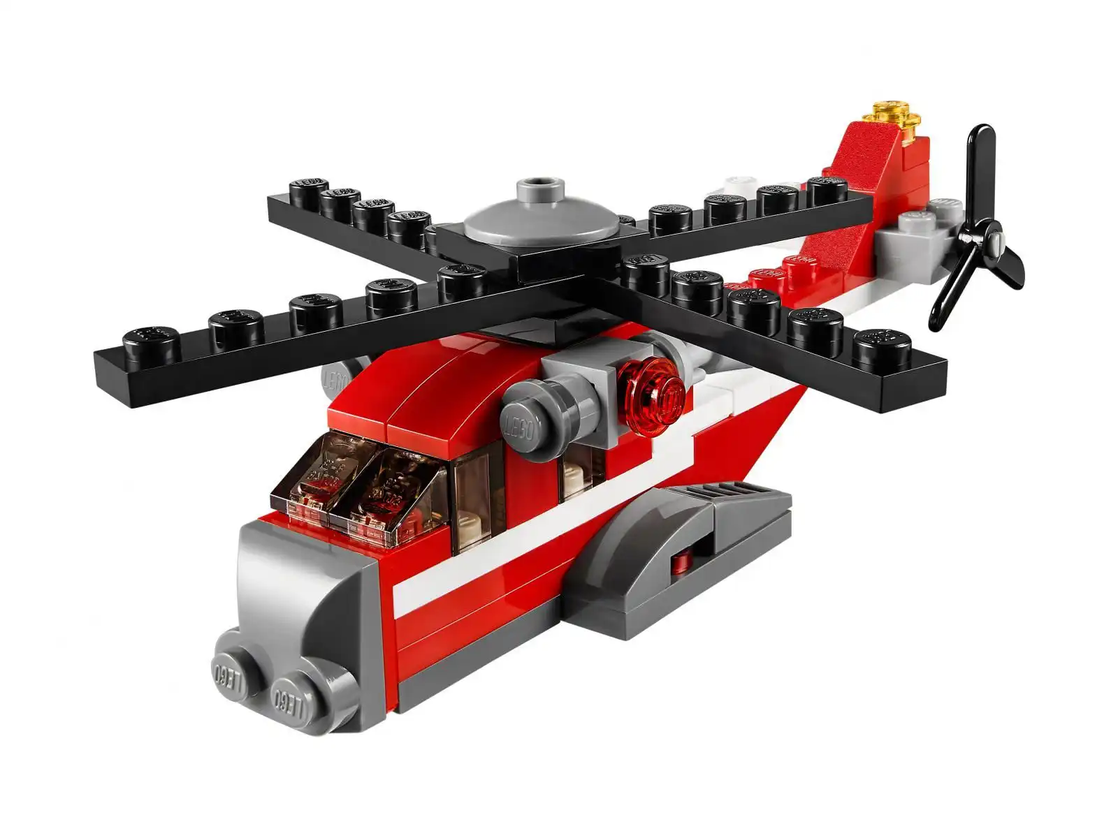 Zdjecie zestawu LEGO 31013 Creator 3 w 1 Czerwony Grom 3