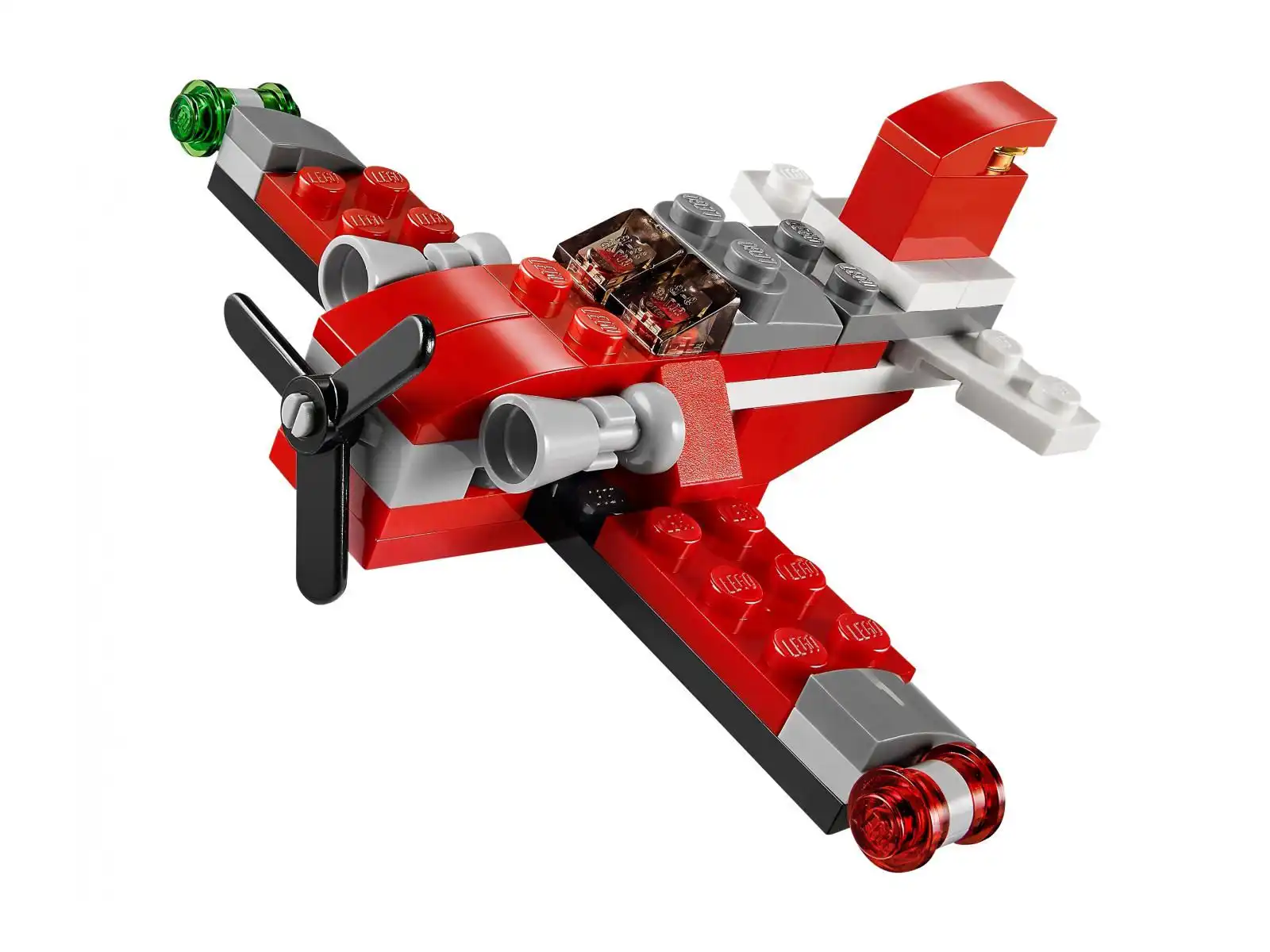 Zdjecie zestawu LEGO 31013 Creator 3 w 1 Czerwony Grom 4