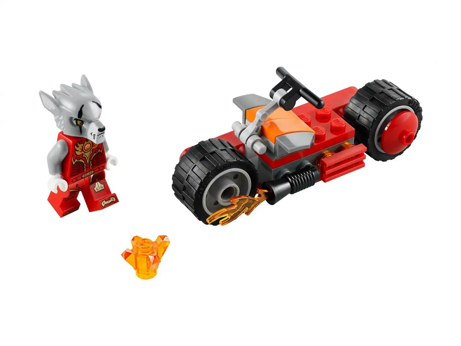 Zdjecie zestawu LEGO 30265 Legends of Chima Ognisty motocykl Worriza 1