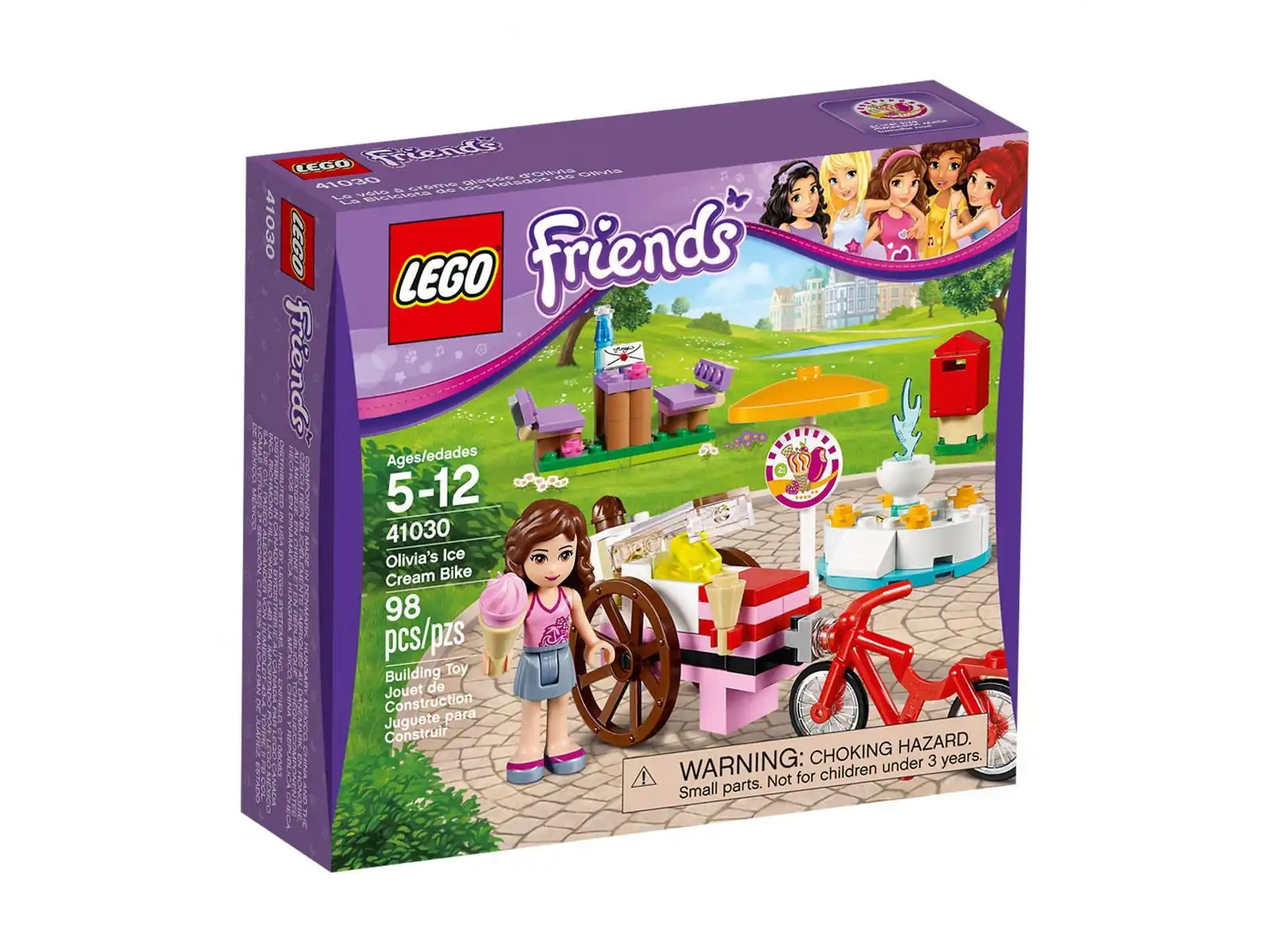 Zdjecie zestawu LEGO 41030 Friends Stoisko z Lodami Olivii 1