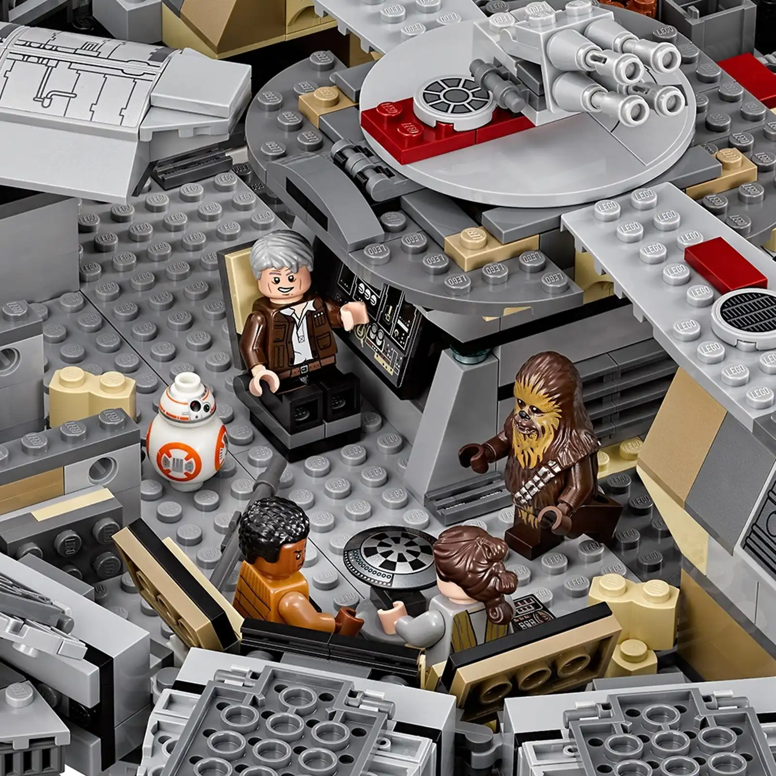 Zdjecie zestawu LEGO 75105 Star Wars Millennium Falcon 4