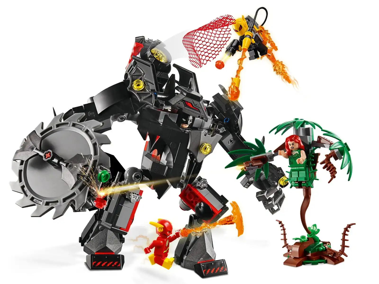Zdjecie zestawu LEGO 76117 DC Comics Super Heroes Mech Batmana™ kontra mech Trującego Bluszcza™ 2