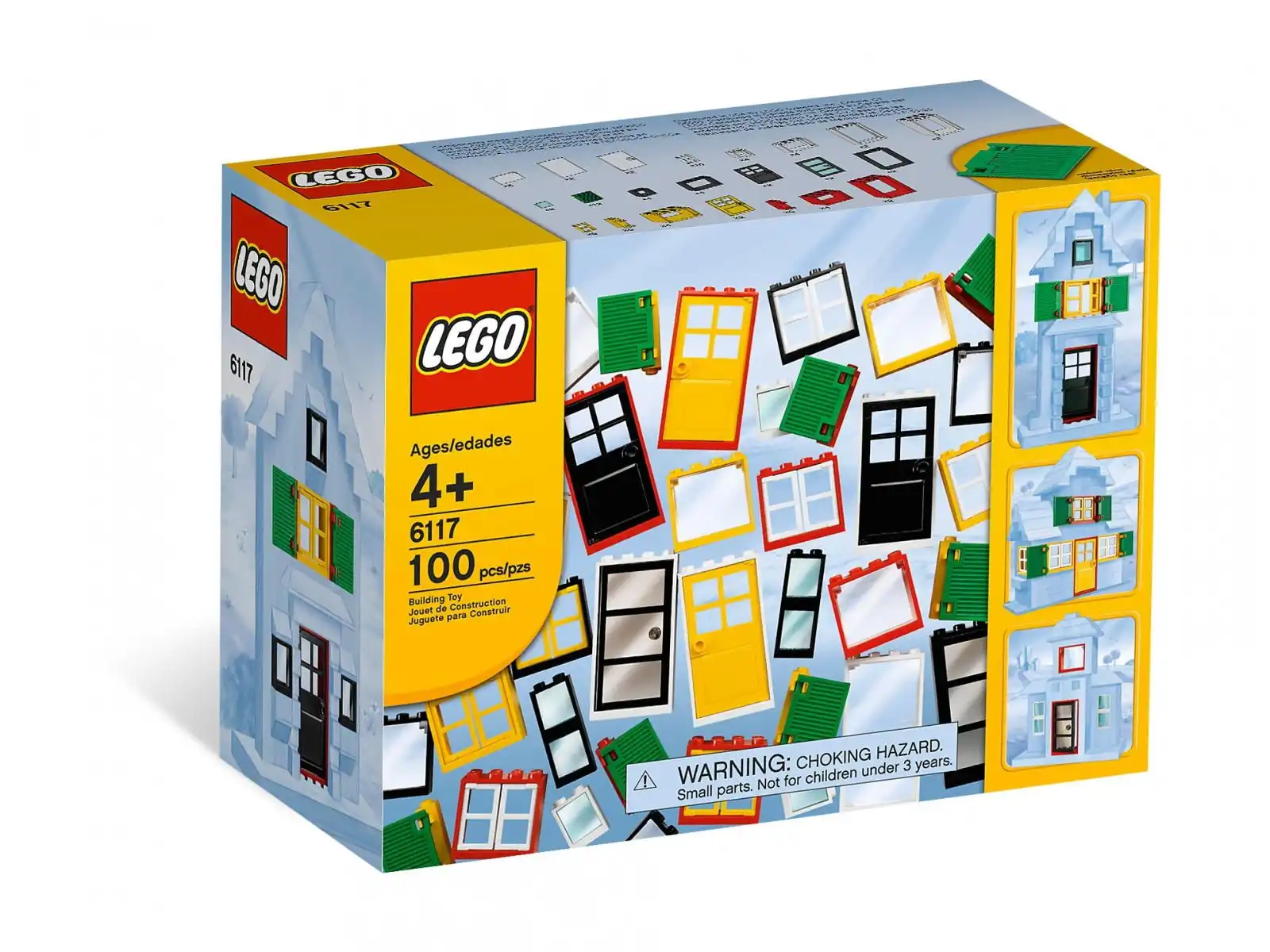 Zdjecie zestawu LEGO 6117 Bricks & More Drzwi i okna 1