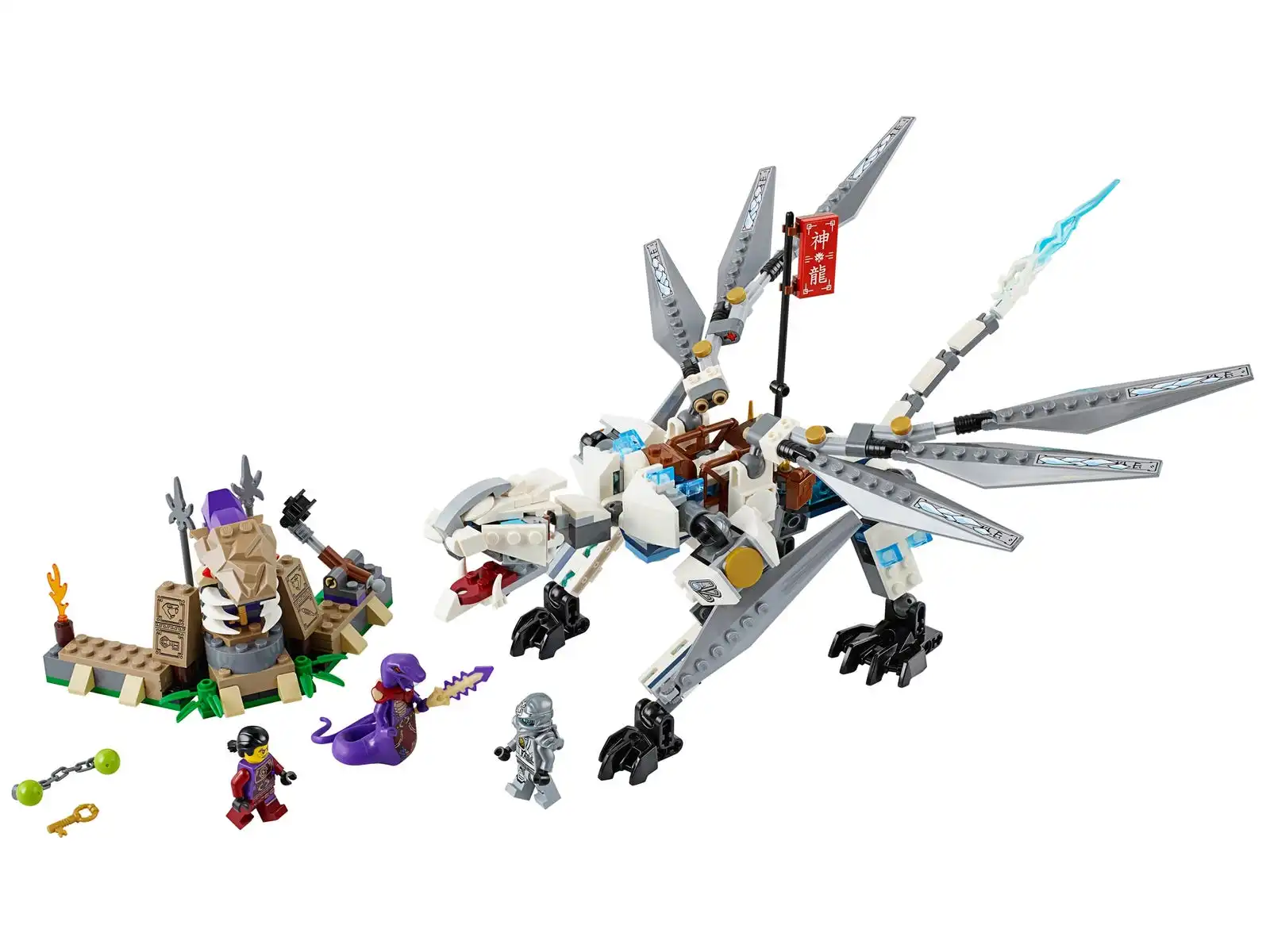 Zdjecie zestawu LEGO 70748 Ninjago Tytanowy smok 2