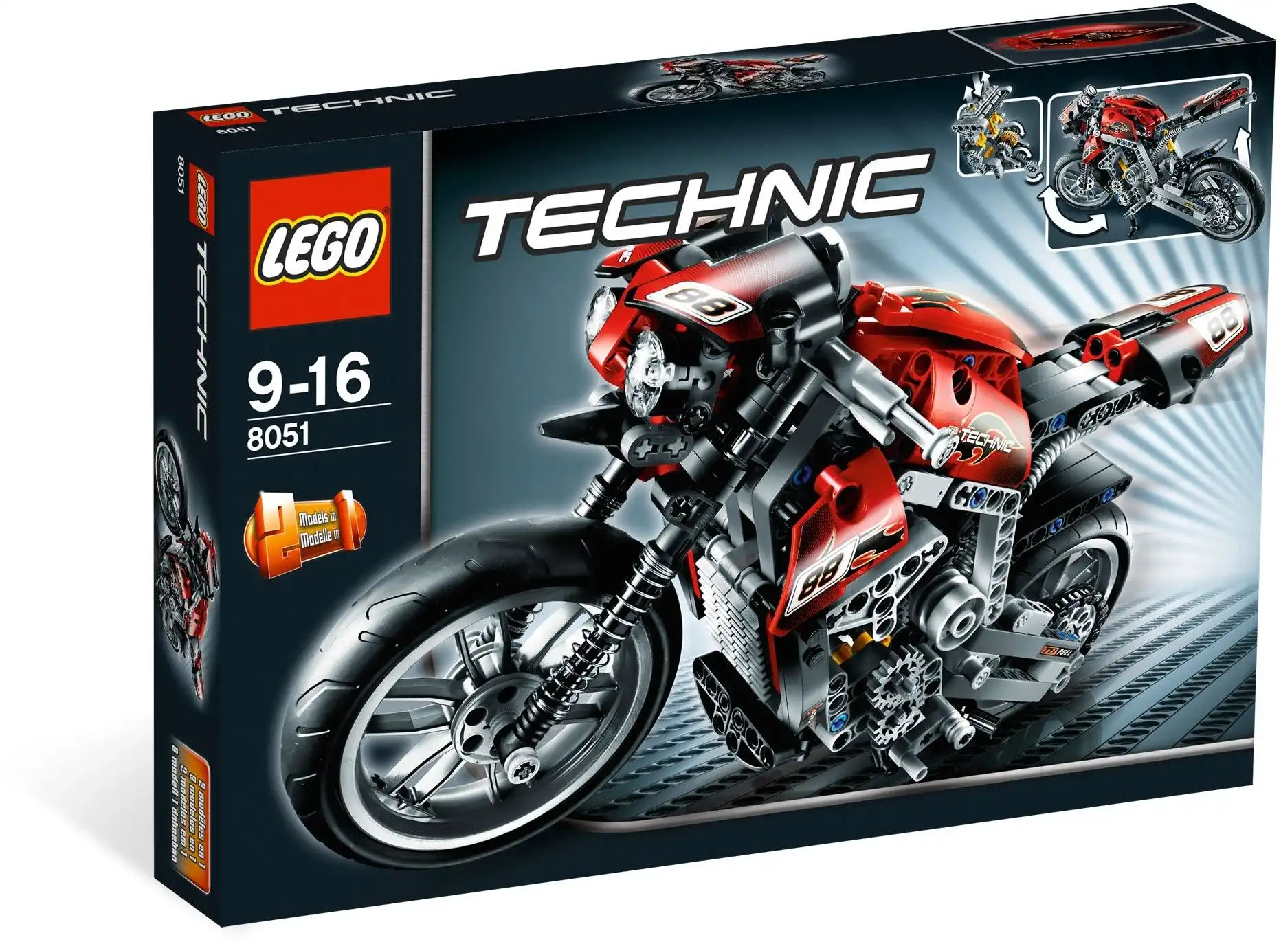 Zdjecie zestawu LEGO 8051 Technic Motor 1