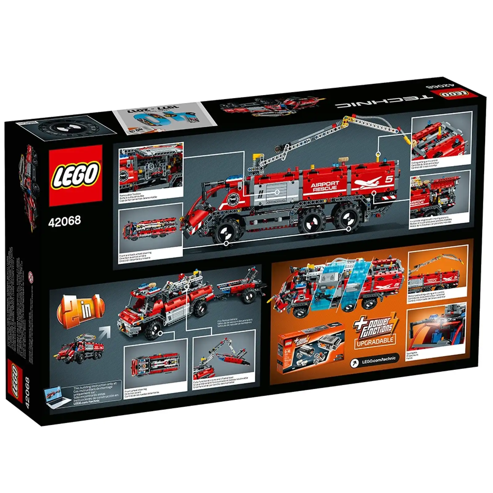 Zdjecie zestawu LEGO 42068 Technic Pojazd straży pożarnej 4