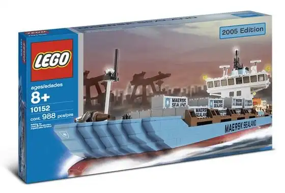 Zdjecie zestawu LEGO 10152 Creator Expert Maersk Sealand Container Ship 1