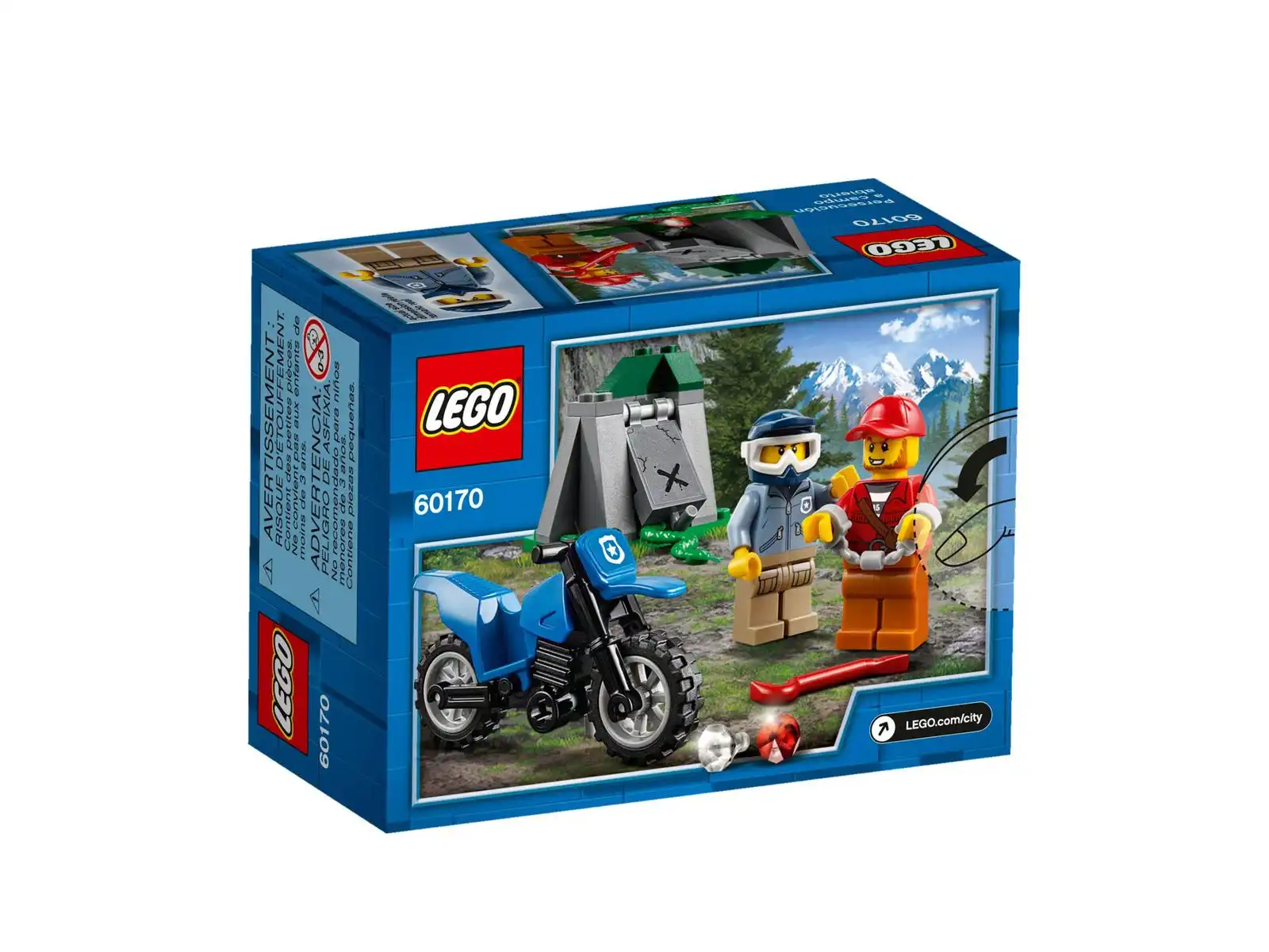 Zdjecie zestawu LEGO 60170 City Pościg za terenówką 2