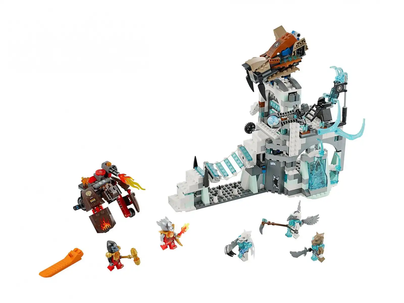 Zdjecie zestawu LEGO 70147 Legends of Chima Lodowa forteca Sir Fangara 1
