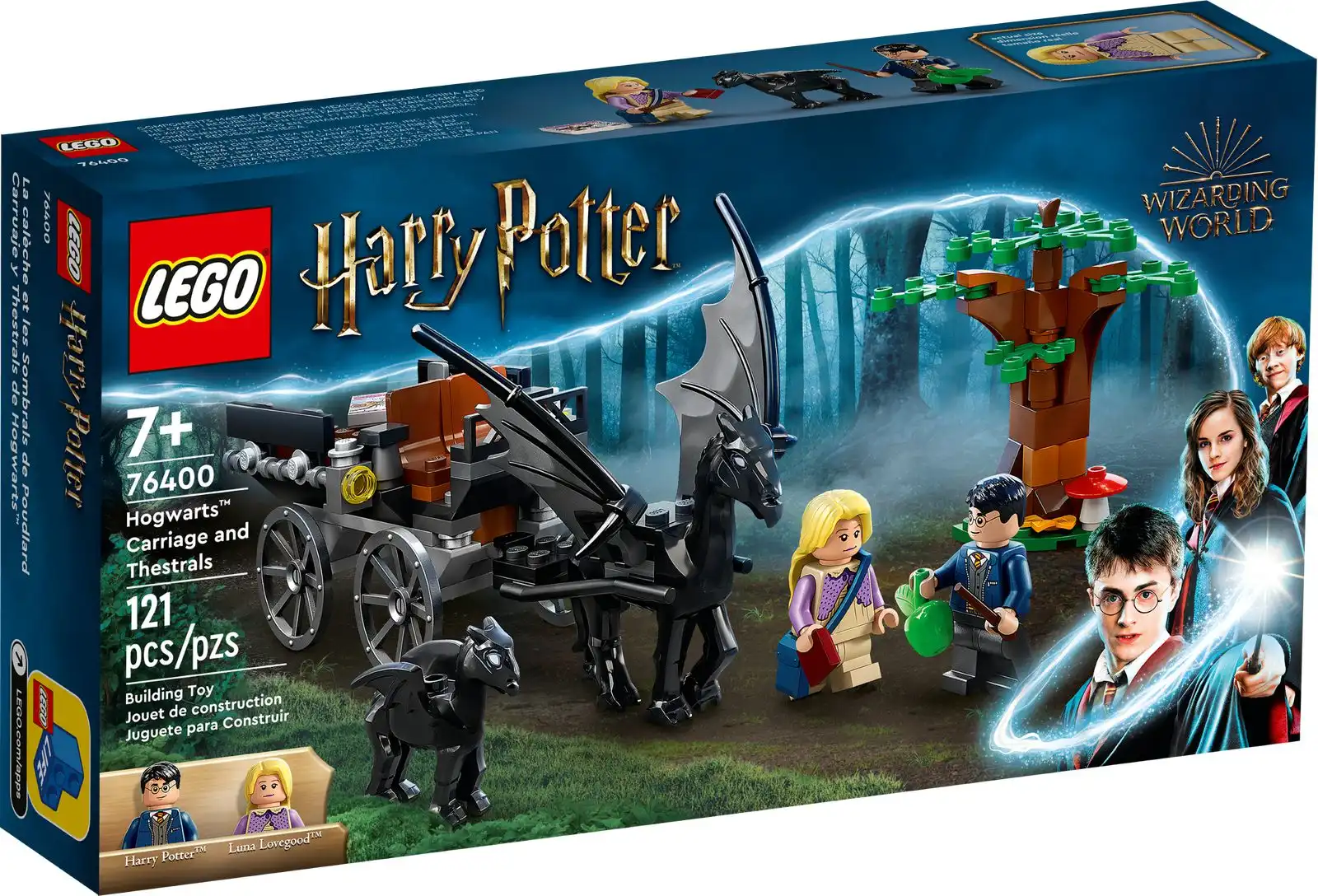 Zdjecie zestawu LEGO 76400 Harry Potter Testrale i kareta z Hogwartu™ 1