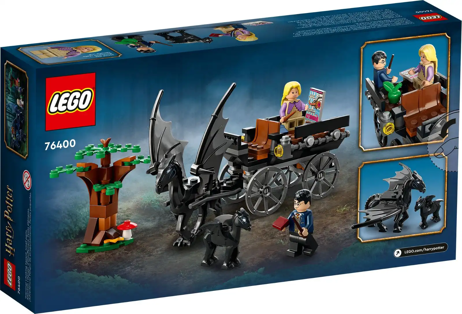 Zdjecie zestawu LEGO 76400 Harry Potter Testrale i kareta z Hogwartu™ 2