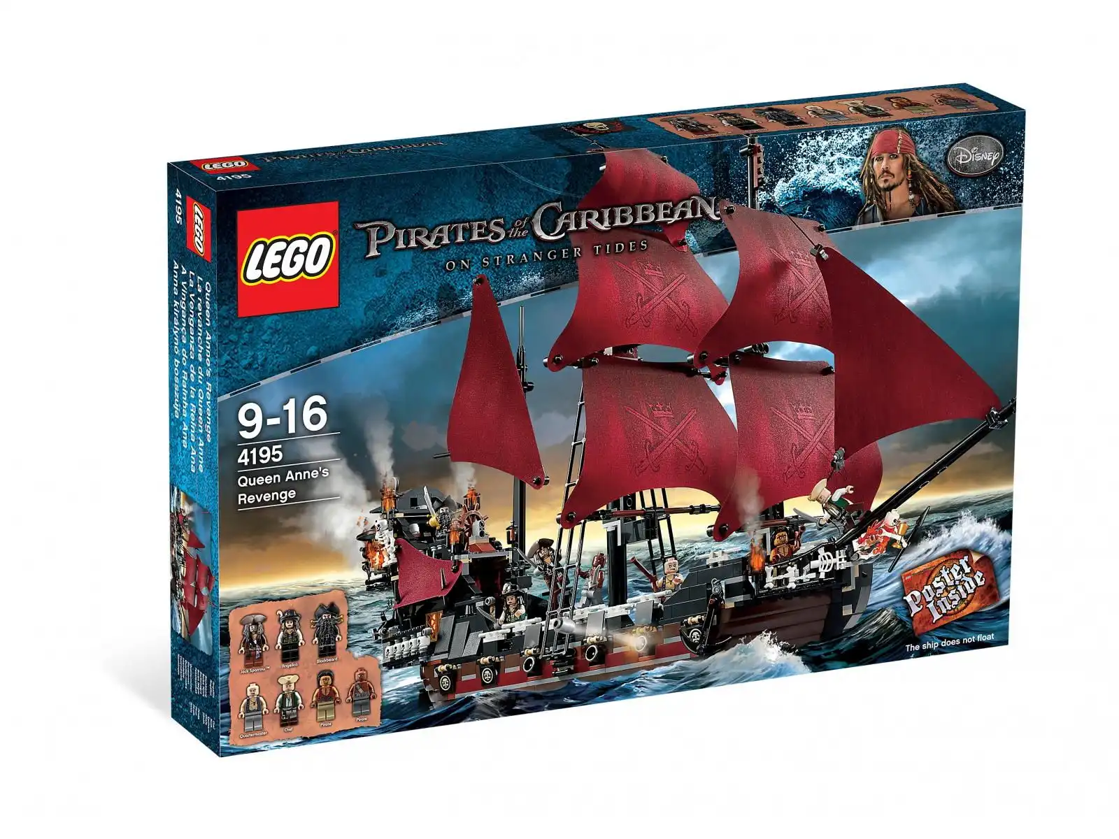 Zdjecie zestawu LEGO 4195 Pirates of the Caribbean Zemsta Królowej Anny 1