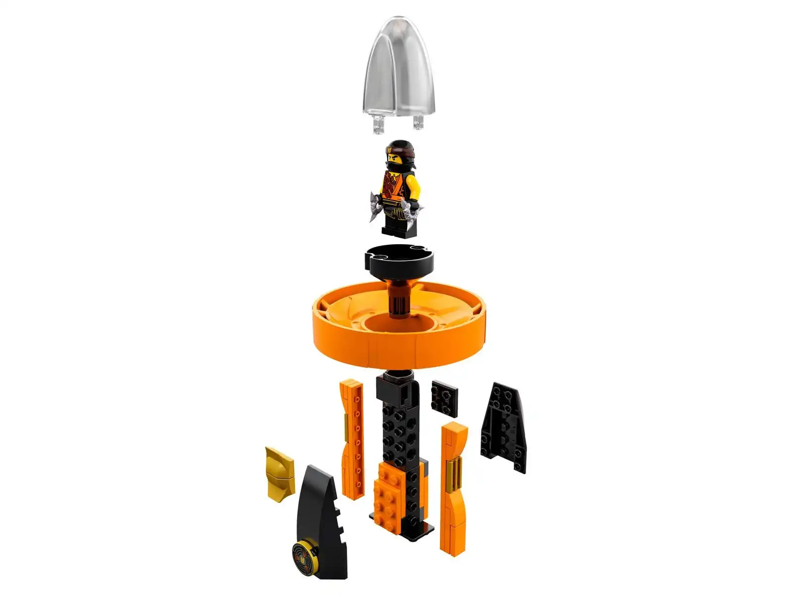 Zdjecie zestawu LEGO 70637 Ninjago Cole - mistrz Spinjitzu 2