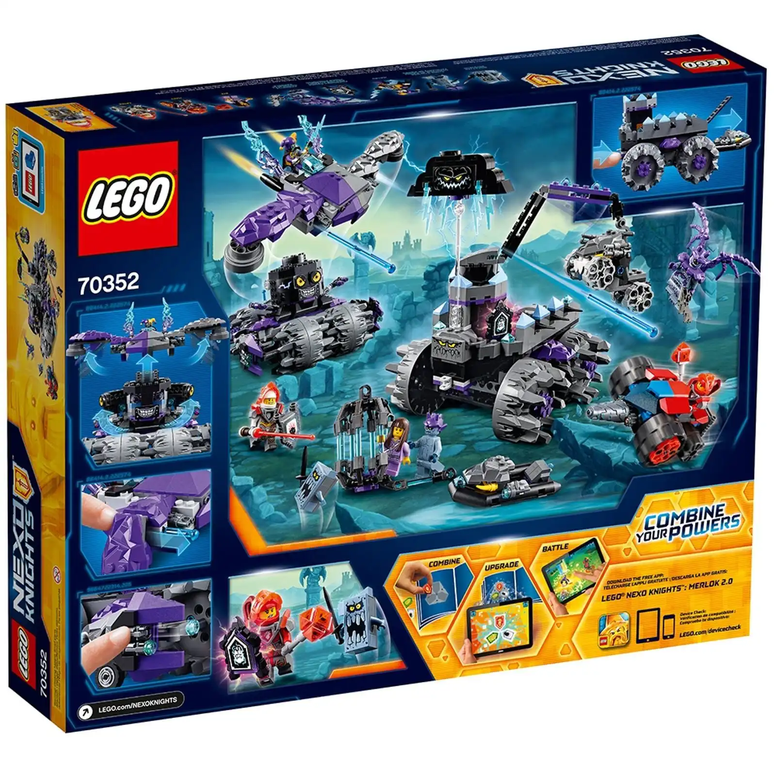 Zdjecie zestawu LEGO 70352 Nexo Knights Ekstremalny niszczyciel Jestro 2