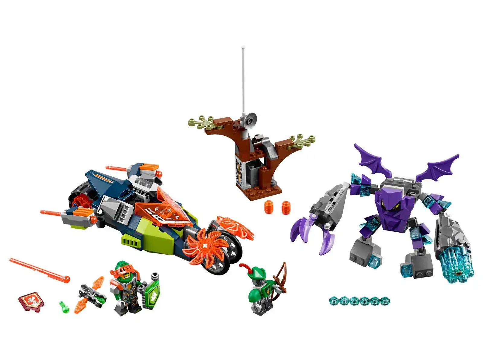 Zdjecie zestawu LEGO 70358 Nexo Knights Kamienny niszczyciel Aarona 1