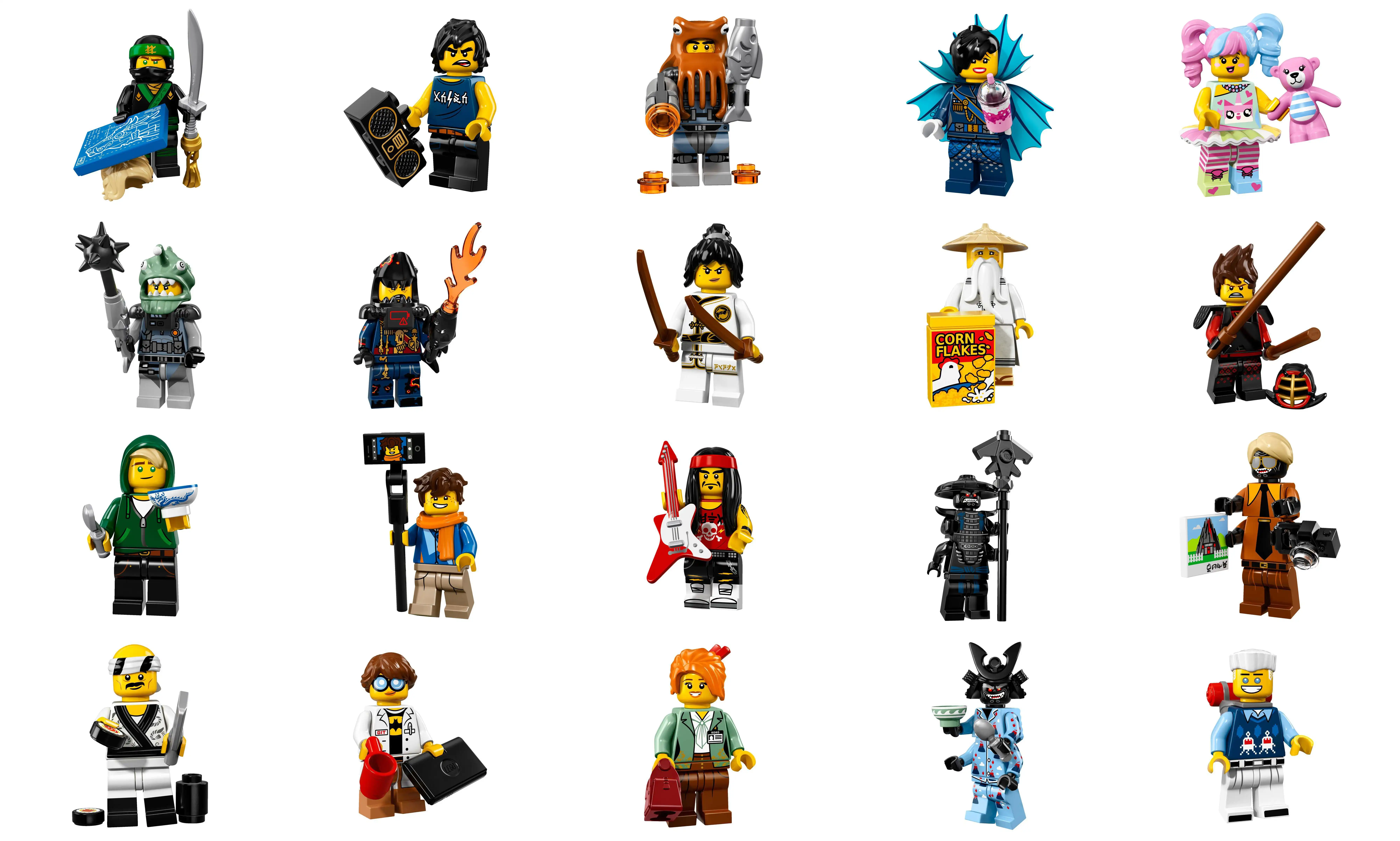 Zdjecie zestawu LEGO 71019 Minifigures LEGO® NINJAGO® MOVIE™ 2