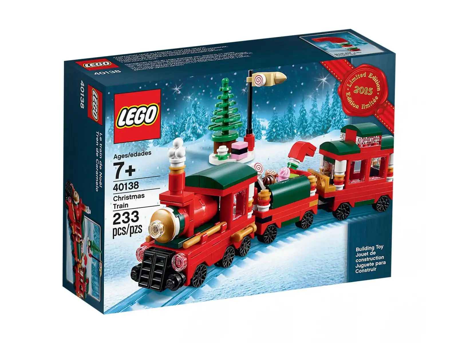 Zdjecie zestawu LEGO 40138  Świąteczny Pociąg 1