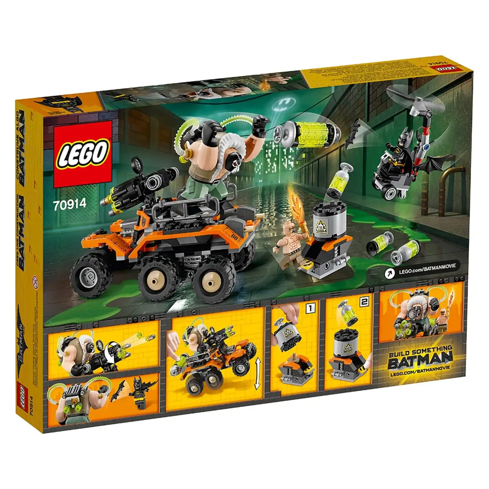 Zdjecie zestawu LEGO 70914 Batman Movie Bane™ - atak toksyczną ciężarówką 2