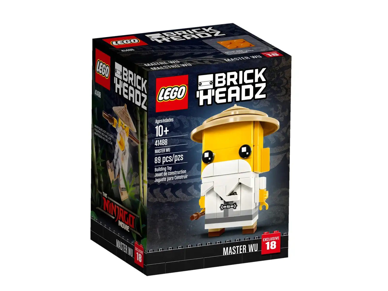 Zdjecie zestawu LEGO 41488 BrickHeadz Mistrz Wu 1