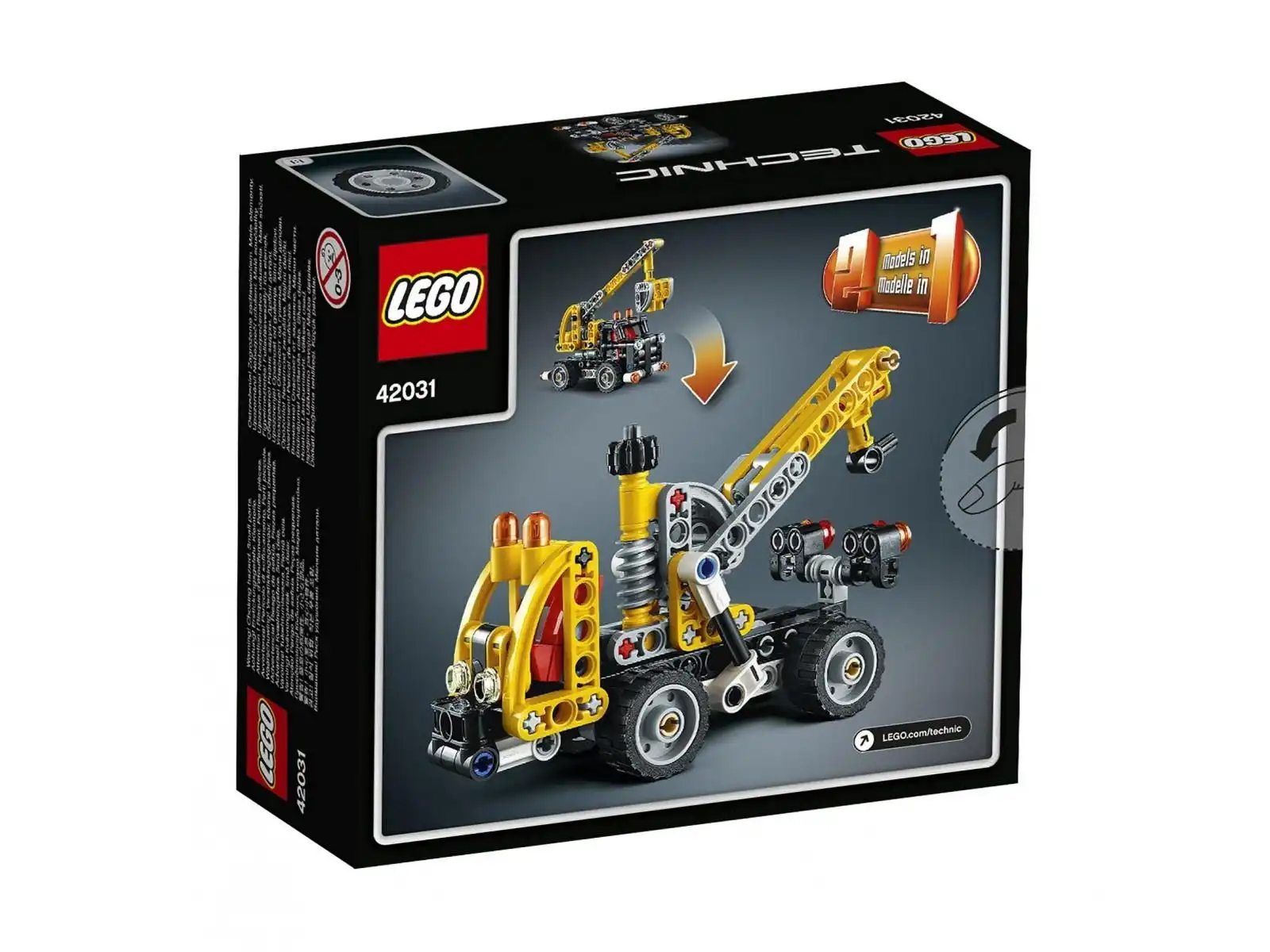 Zdjecie zestawu LEGO 42031 Technic Ciężarówka z wysięgnikiem 4