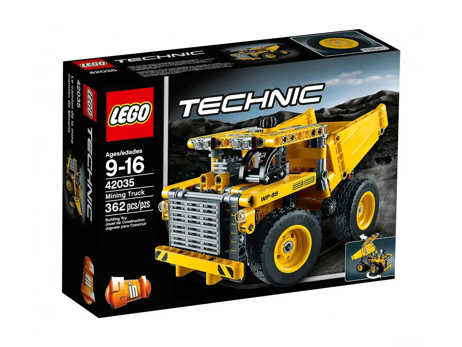 Zdjecie zestawu LEGO 42035 Technic Ciężarówka górnicza 1