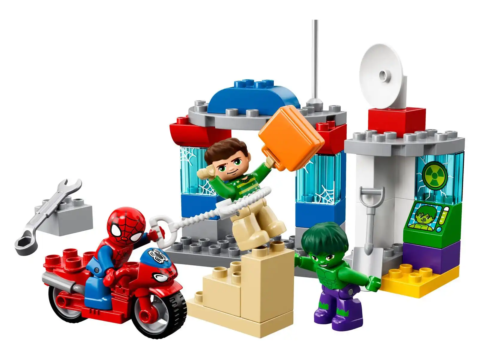 Zdjecie zestawu LEGO 10876 Duplo Przygody Spider-Mana i Hulka 1