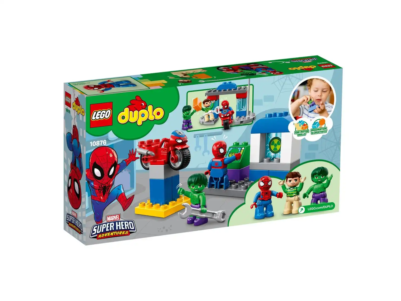 Zdjecie zestawu LEGO 10876 Duplo Przygody Spider-Mana i Hulka 3