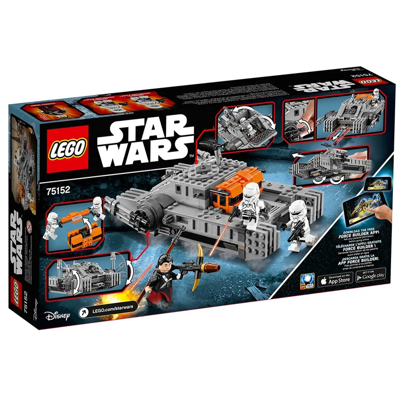 Zdjecie zestawu LEGO 75152 Star Wars Szturmowy czołg poduszkowy Imperium 2