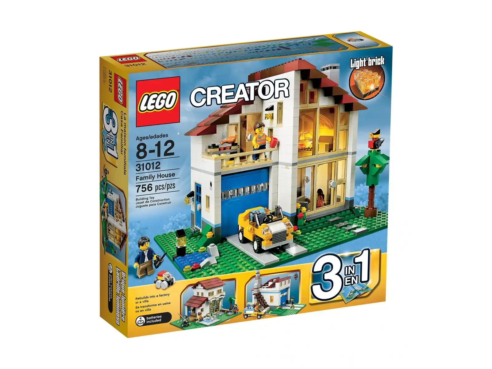 Zdjecie zestawu LEGO 31012 Creator 3 w 1 Dom rodzinny 1