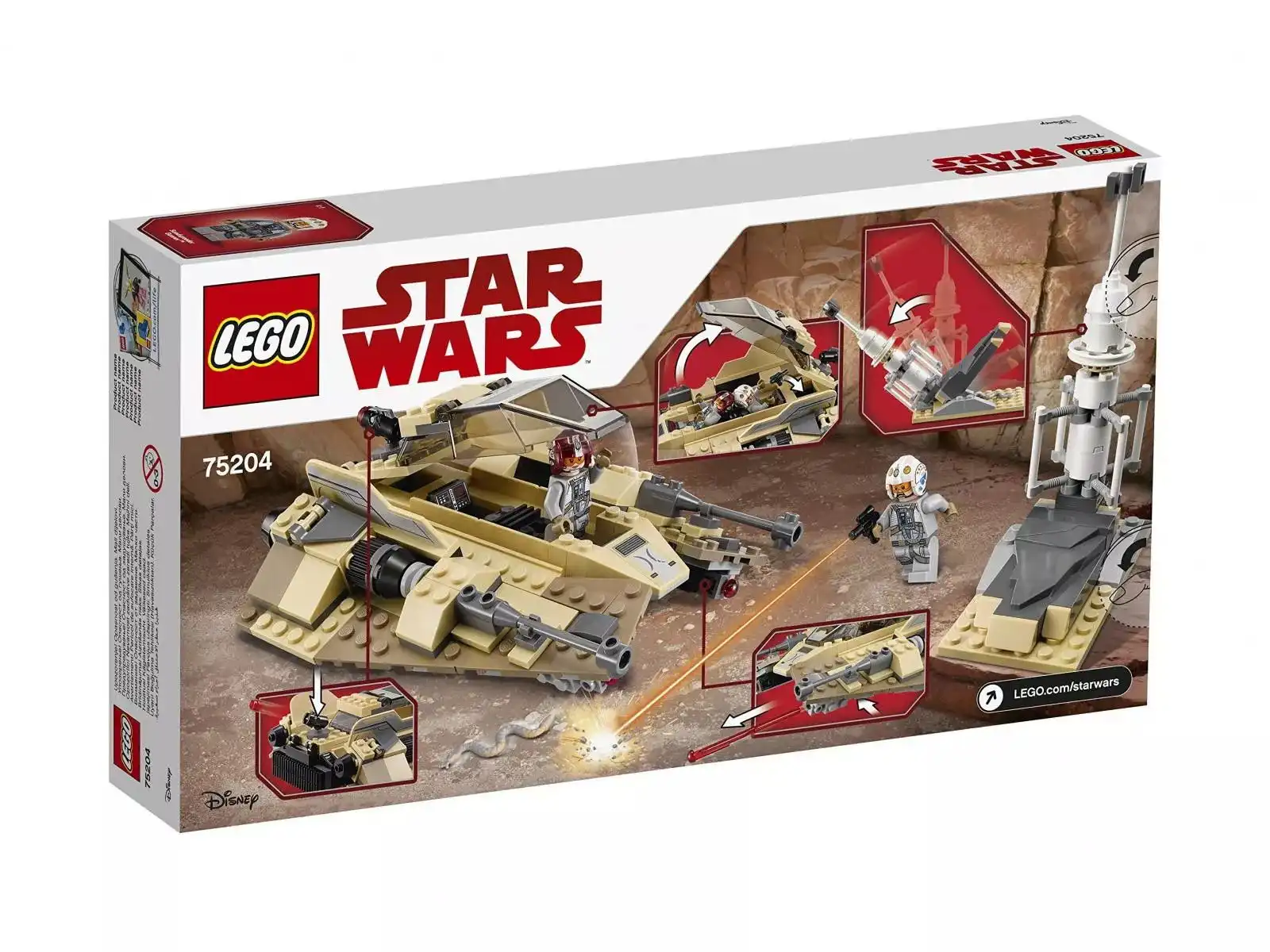 Zdjecie zestawu LEGO 75204 Star Wars Ścigacz piaskowy™ 2