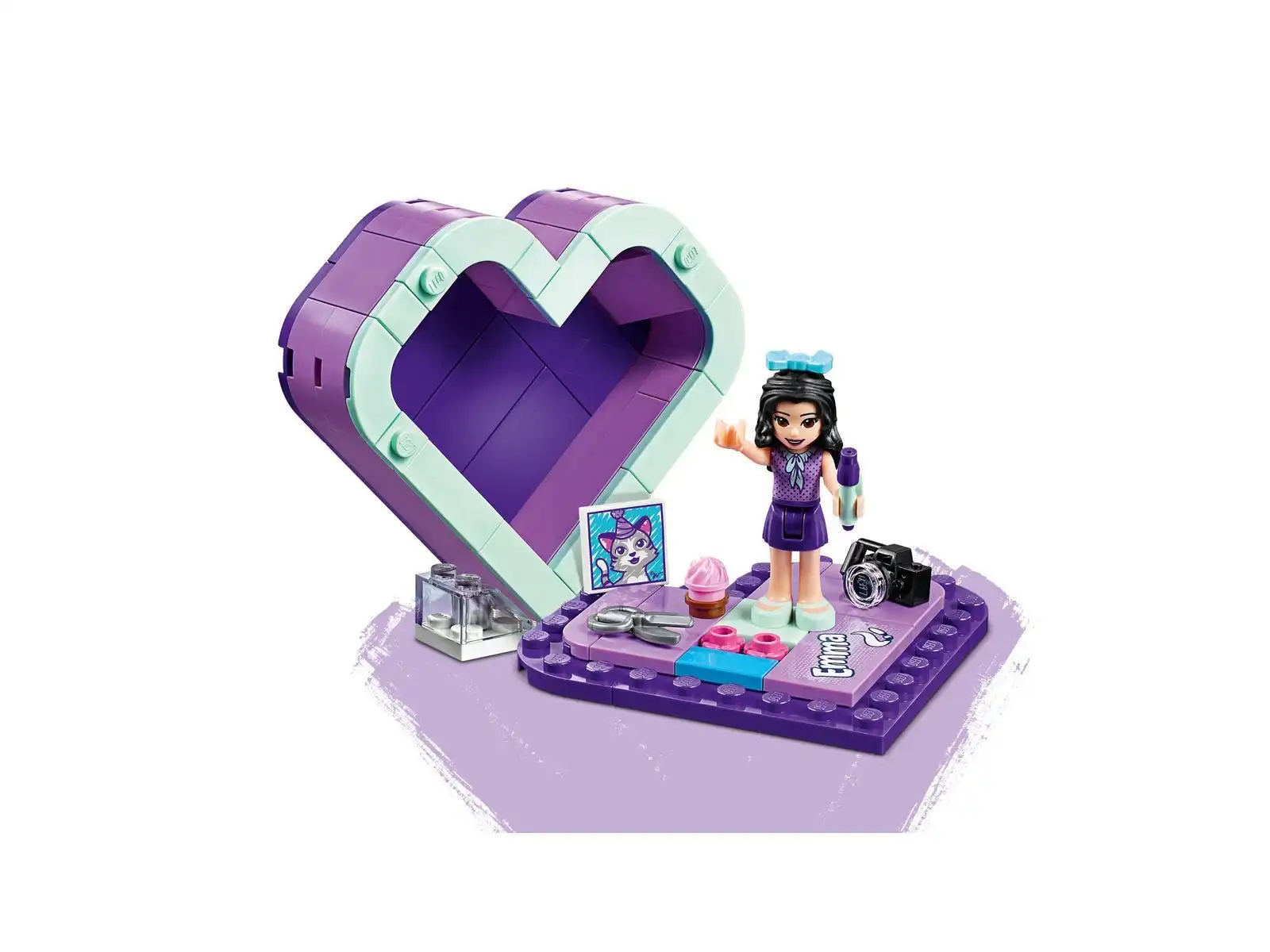 Zdjecie zestawu LEGO 41355 Friends Pudełko w kształcie serca Emmy 2