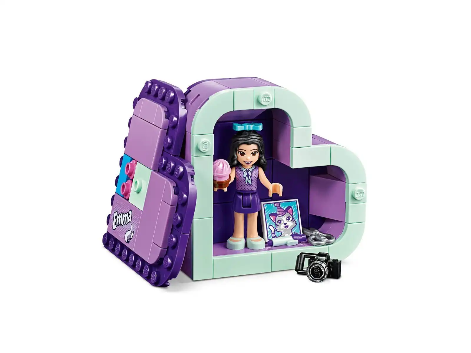 Zdjecie zestawu LEGO 41355 Friends Pudełko w kształcie serca Emmy 3