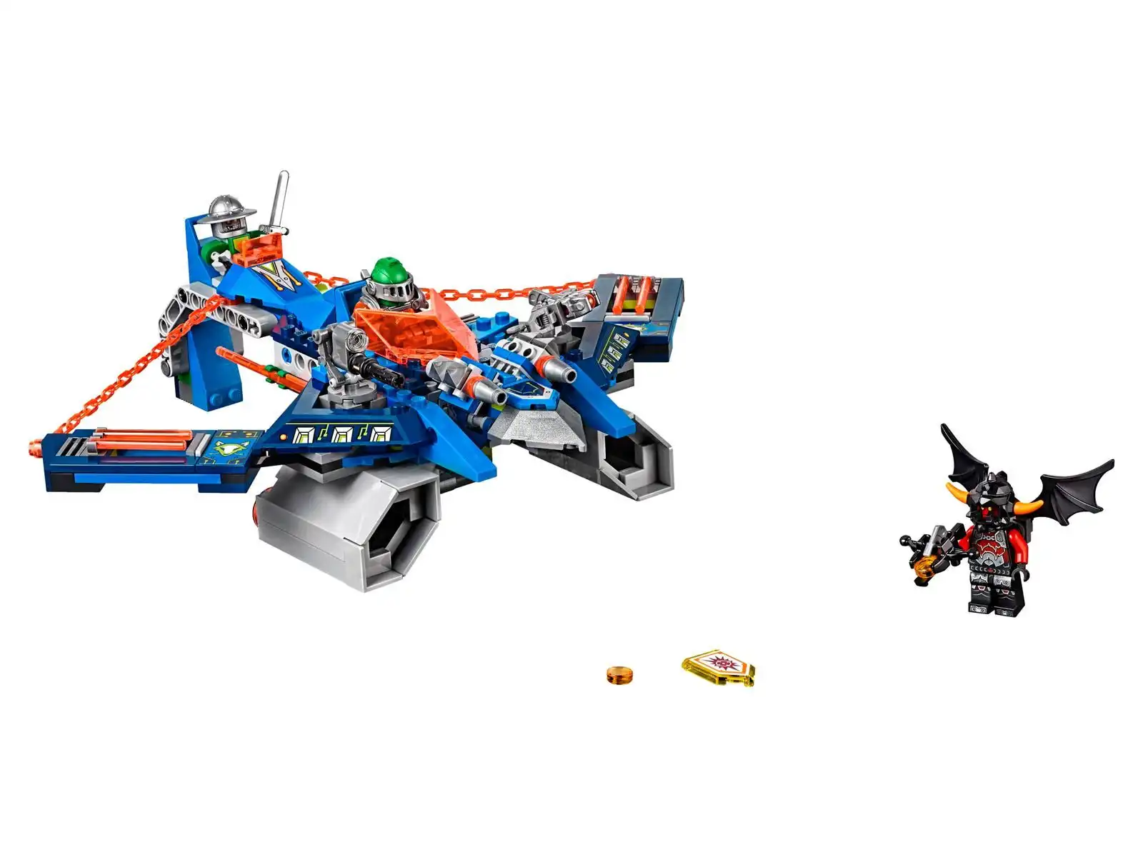 Zdjecie zestawu LEGO 70320 Nexo Knights Myśliwiec V2 Aarona 1