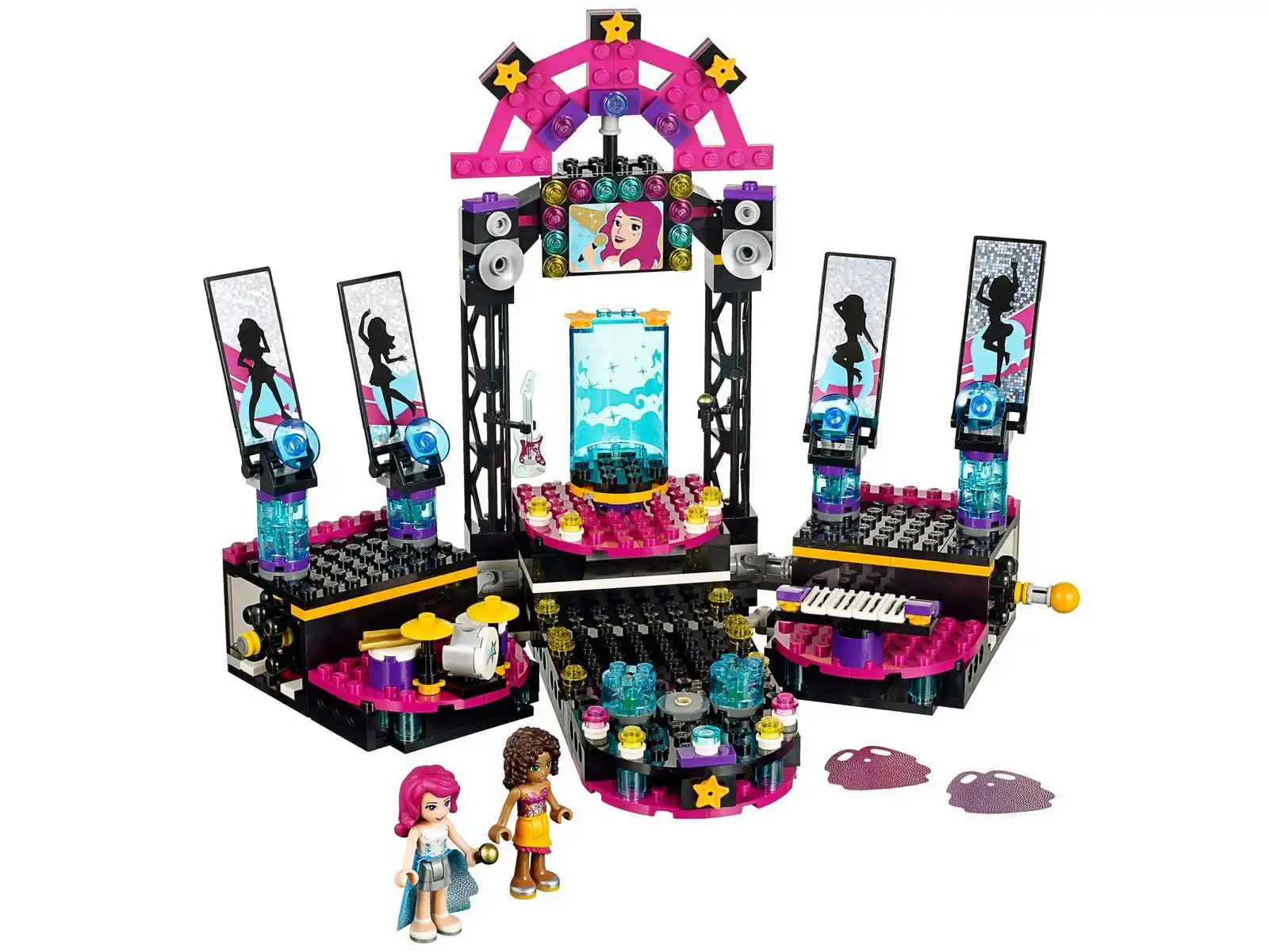 Zdjecie zestawu LEGO 41105 Friends Scena gwiazdy Pop 1