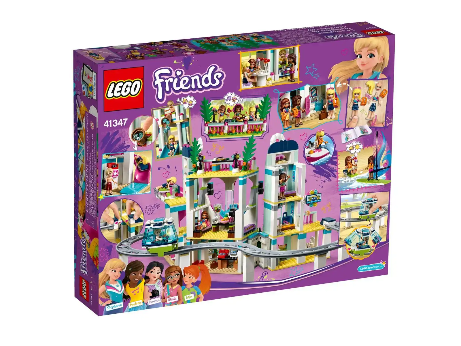 Zdjecie zestawu LEGO 41347 Friends Kurort w Heartlake 2