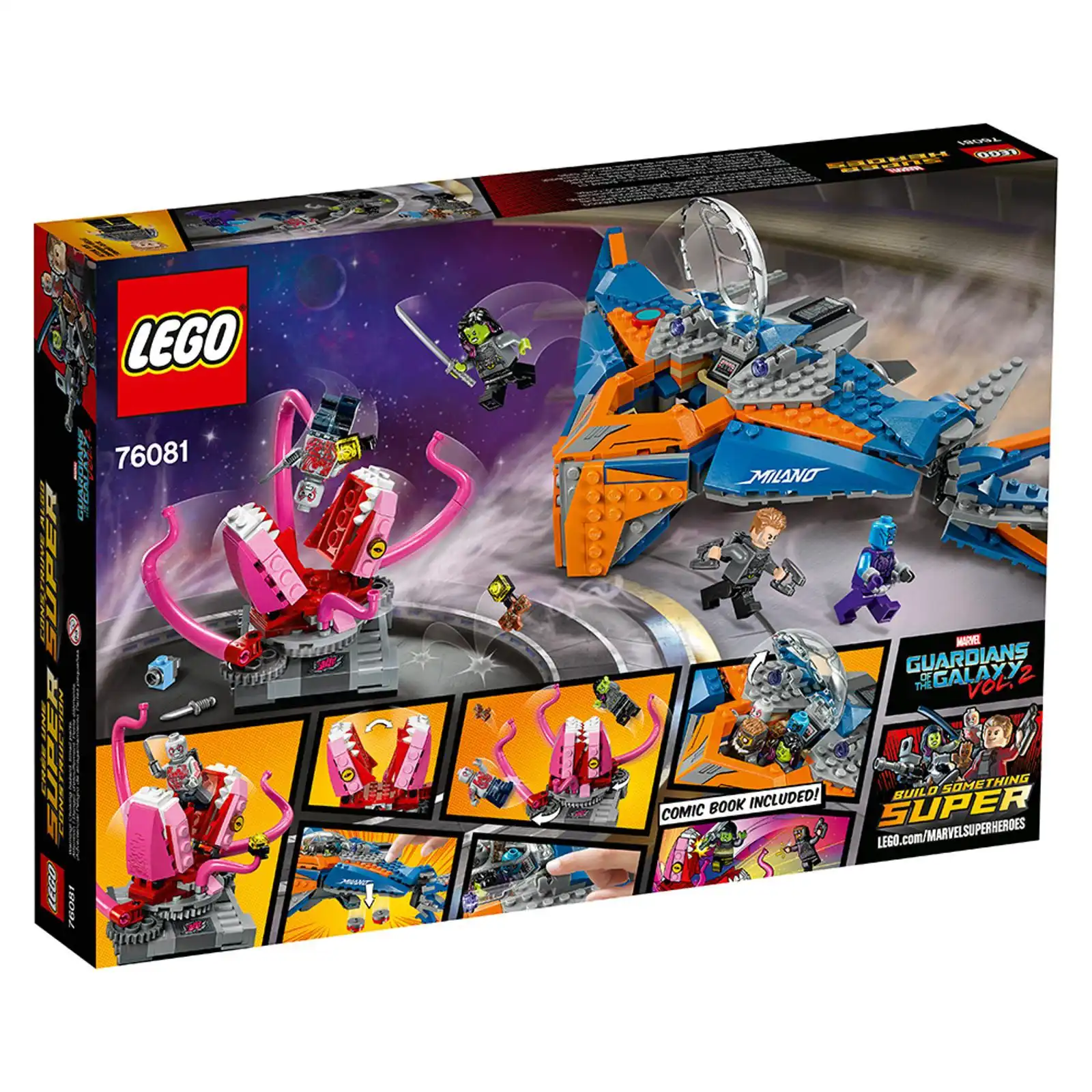 Zdjecie zestawu LEGO 76081 Marvel Milano kontra Abilisk 2