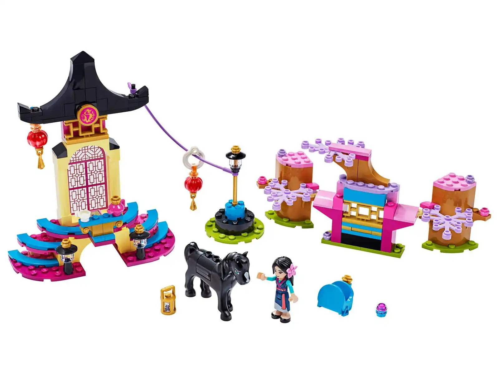 Zdjecie zestawu LEGO 43182 Disney Teren szkolenia Mulan 1