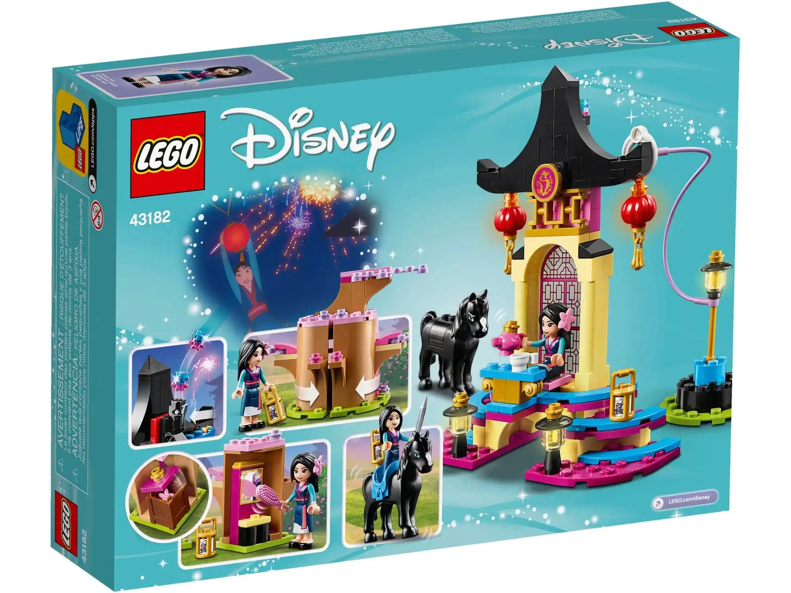 Zdjecie zestawu LEGO 43182 Disney Teren szkolenia Mulan 4