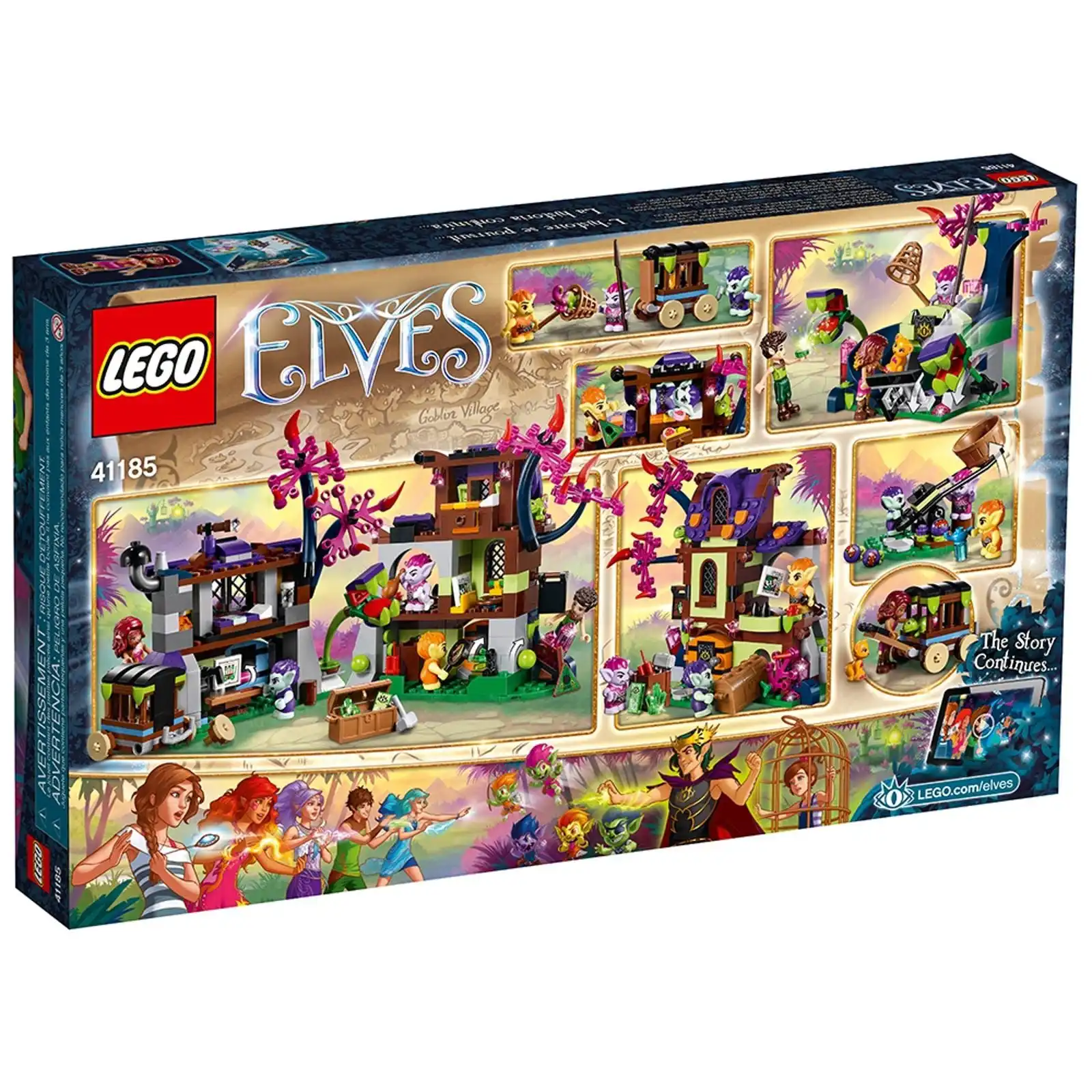 Zdjecie zestawu LEGO 41185 Elves Magiczny ratunek z wioski goblinów 2