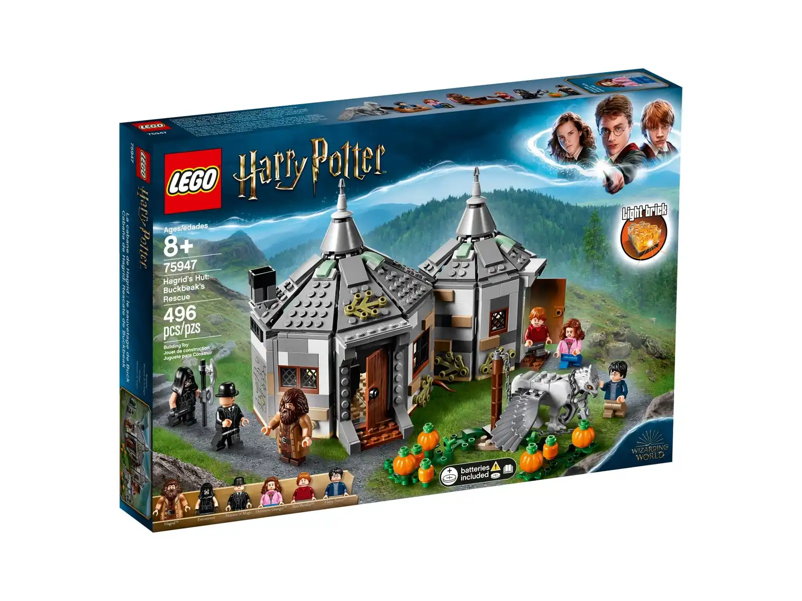 Zdjecie zestawu LEGO 75947 Harry Potter Chatka Hagrida: na ratunek Hardodziobowi 1