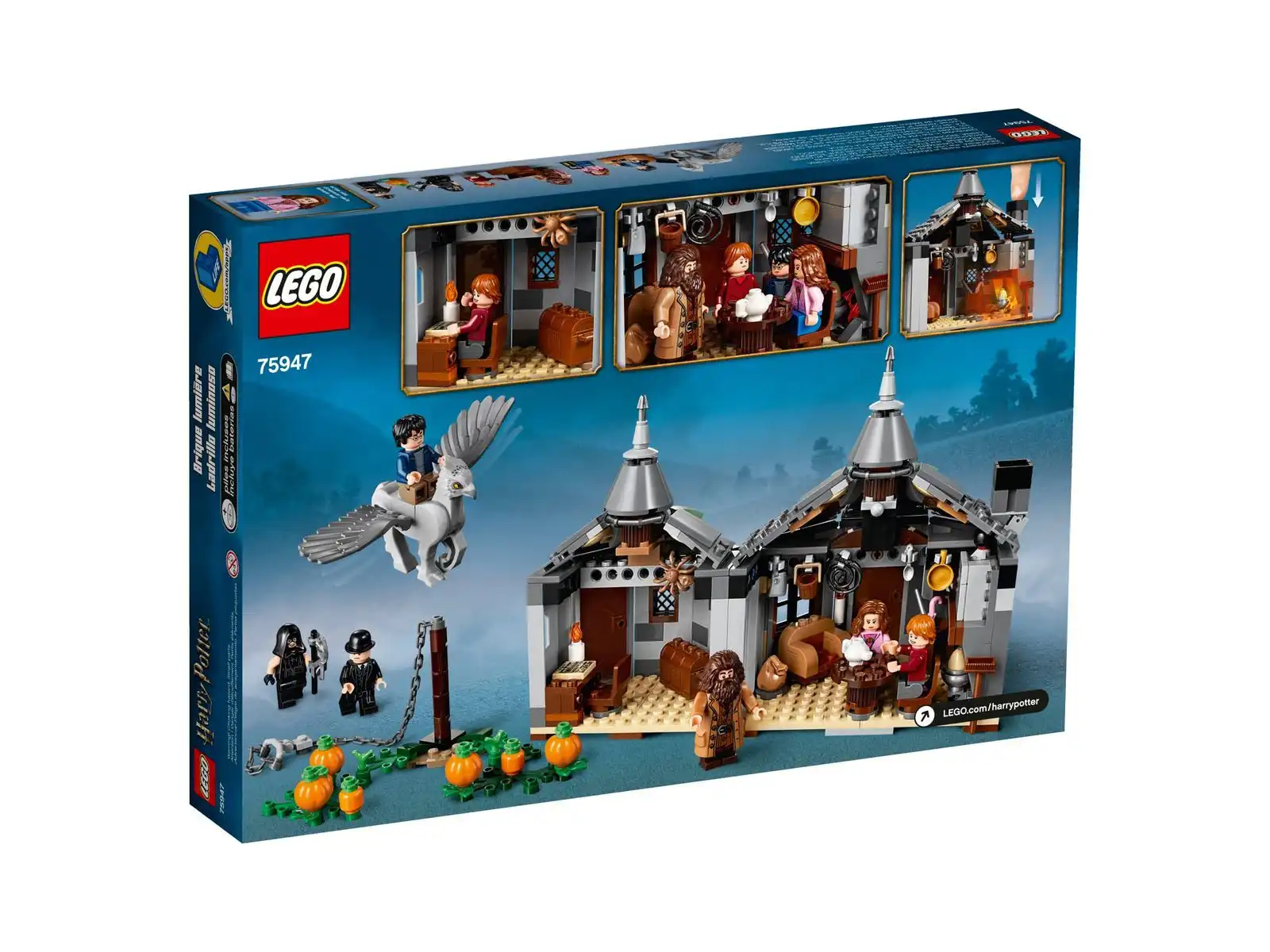 Zdjecie zestawu LEGO 75947 Harry Potter Chatka Hagrida: na ratunek Hardodziobowi 4